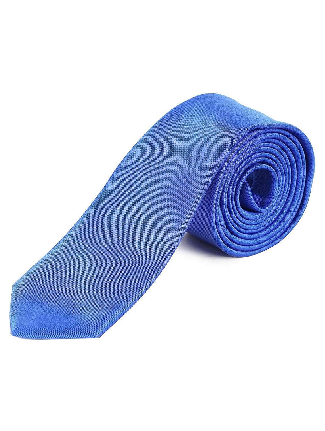 men silk blend solid tie