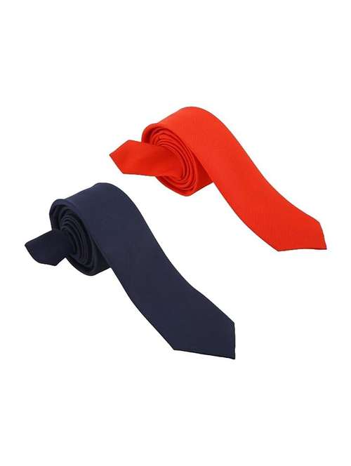 men pack of 2 silk blend solid tie - 22186992 -  Standard Image - 0