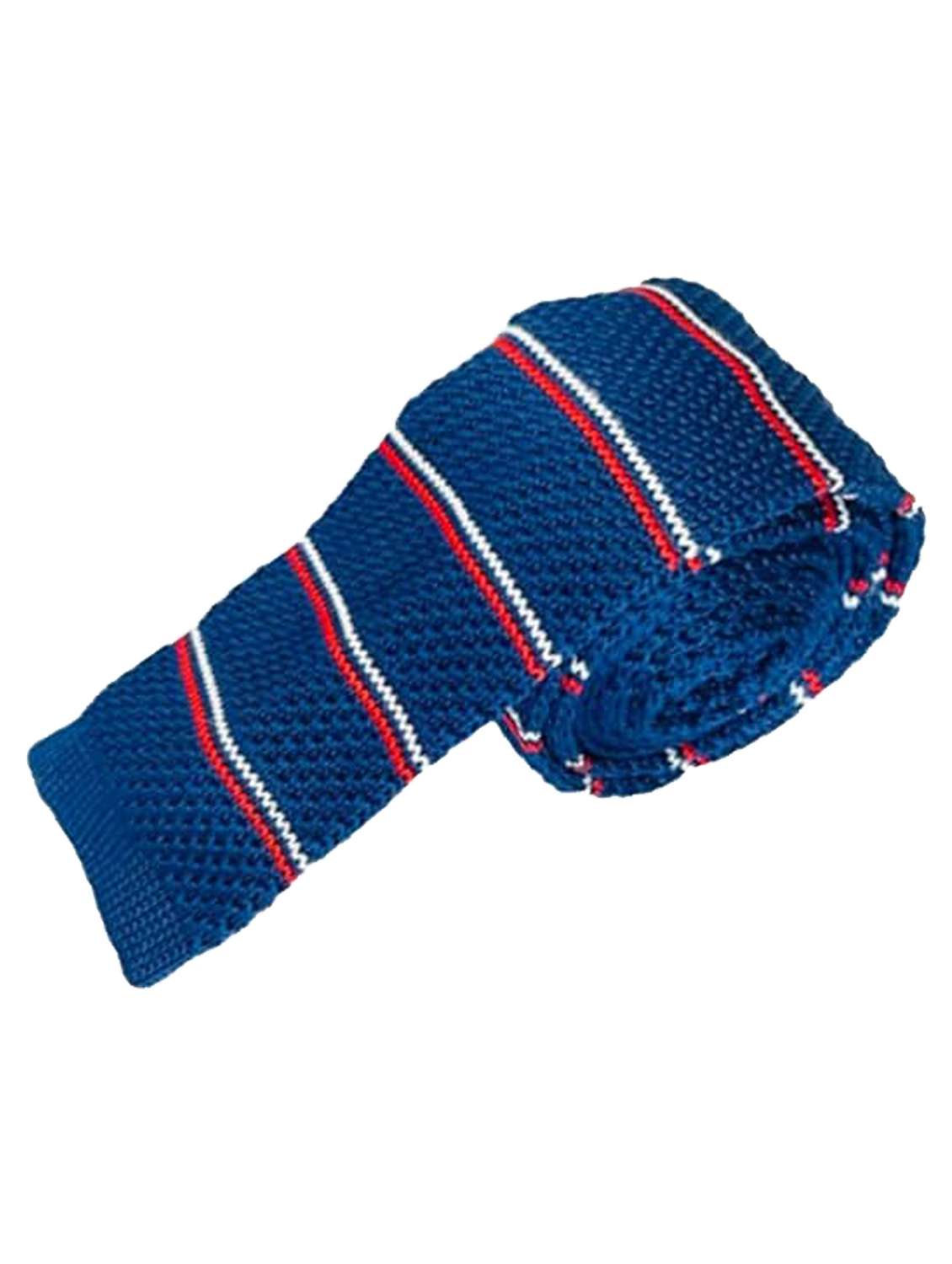 men polyester striped tie