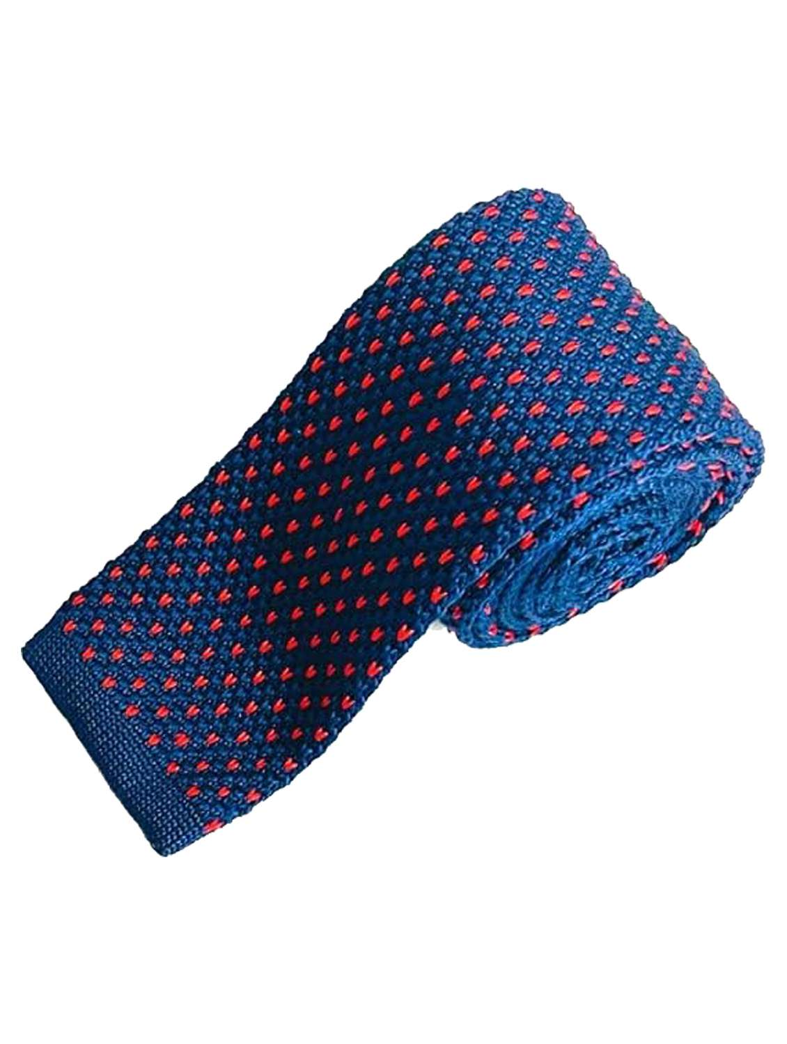 men polyester self design tie