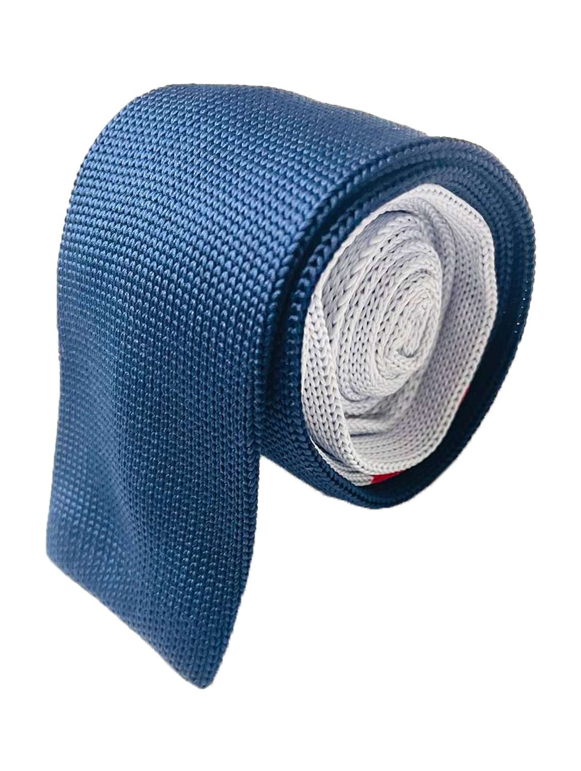 men polyester solid tie