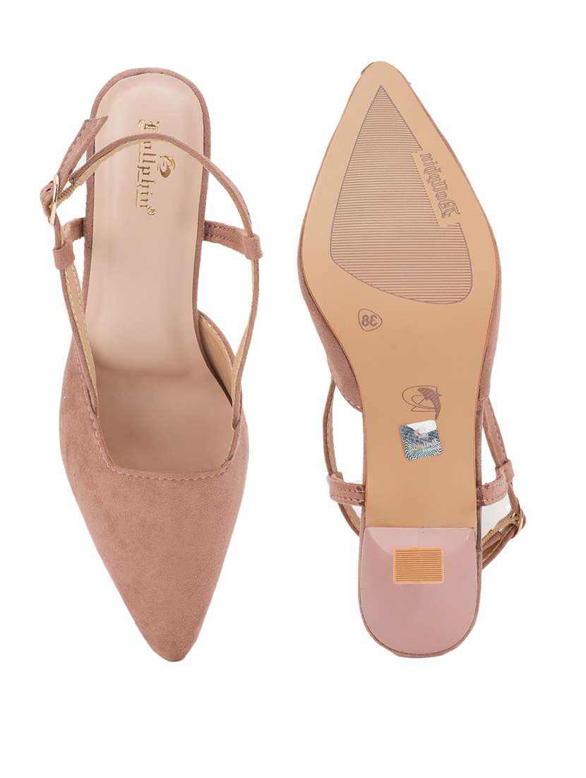 women nude slip on sandal - 22187122 -  Standard Image - 3