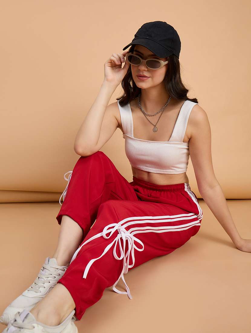 women pack of 2 tapered relaxed fit track pant - 22187177 -  Standard Image - 3