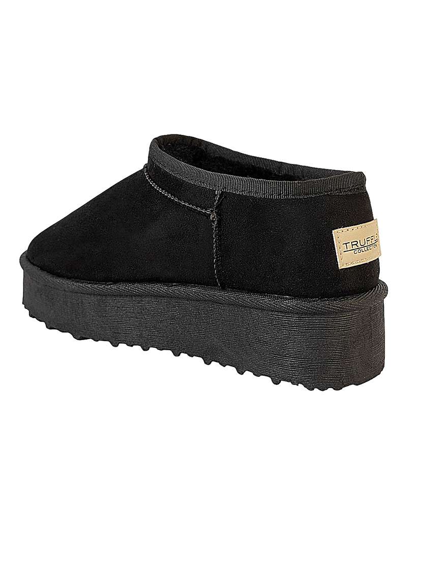 women solid slip on ankle boots - 22187261 -  Standard Image - 3