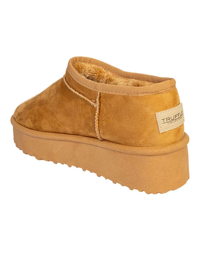 women solid slip on ankle boots - 22187262 -  Standard Image - 3