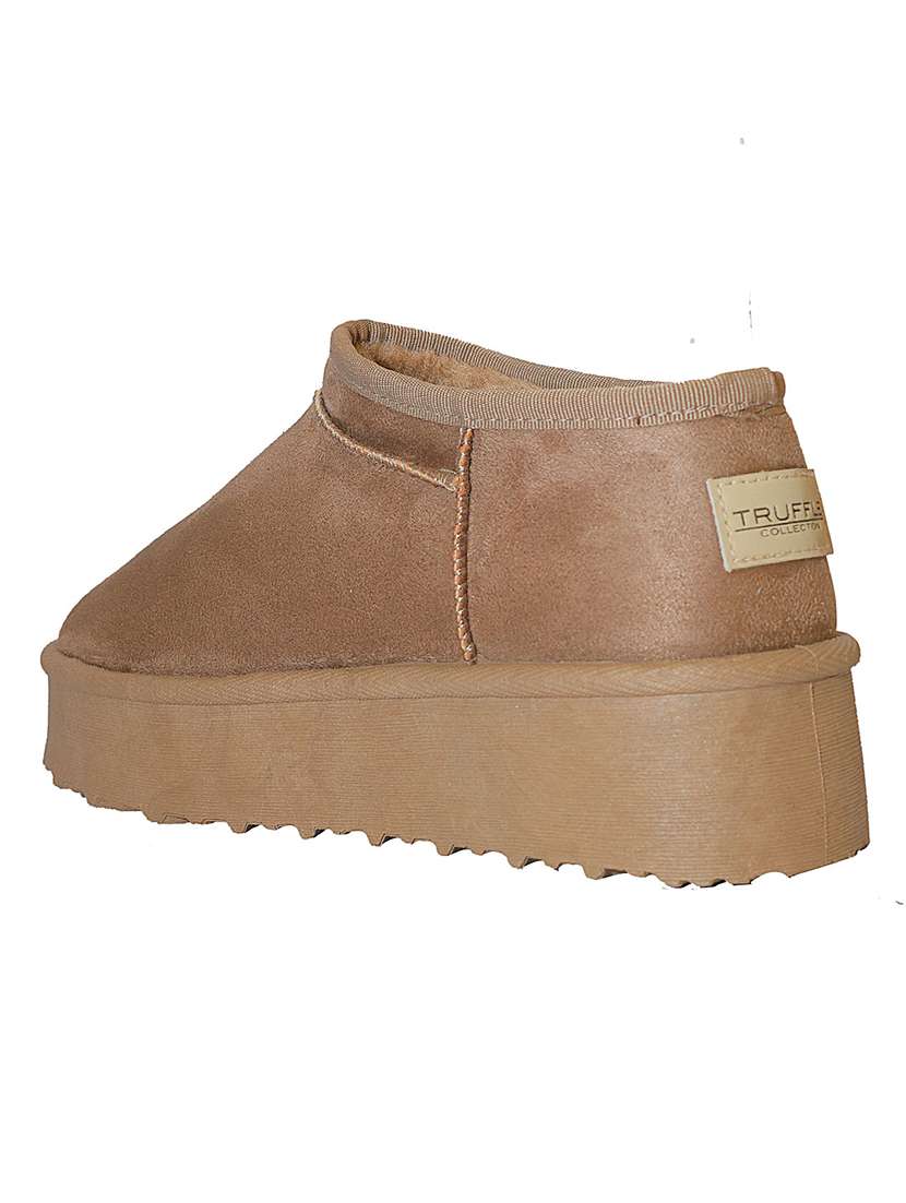 women solid slip on ankle boots - 22187263 -  Standard Image - 3