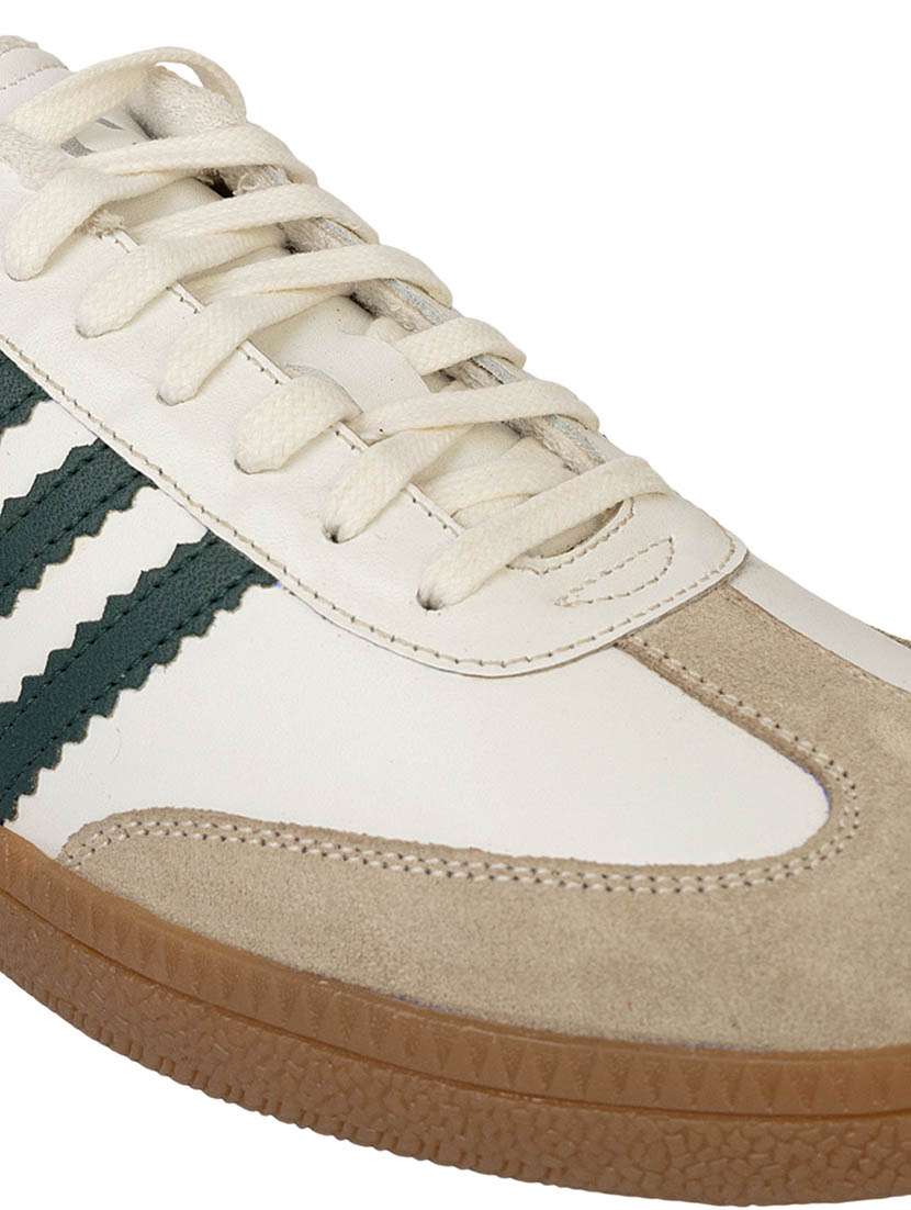 men striped lace up sneaker - 22187281 -  Standard Image - 5