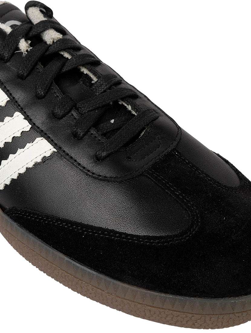 men striped lace up sneaker - 22187282 -  Standard Image - 5
