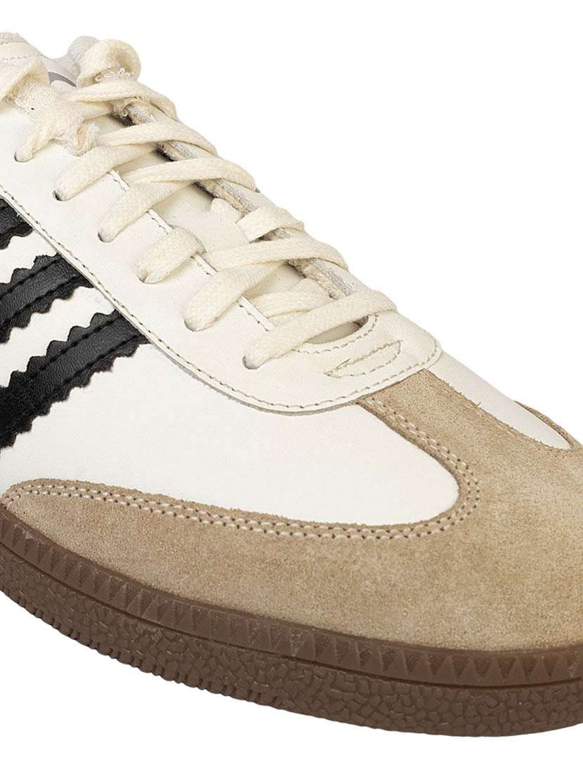 men striped lace up sneaker - 22187283 -  Standard Image - 5