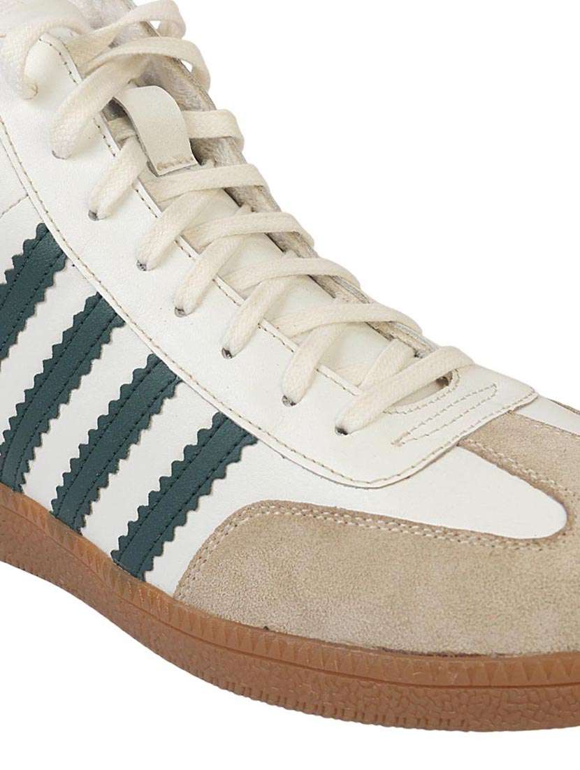 men striped lace up high ankle sneaker - 22187284 -  Standard Image - 5