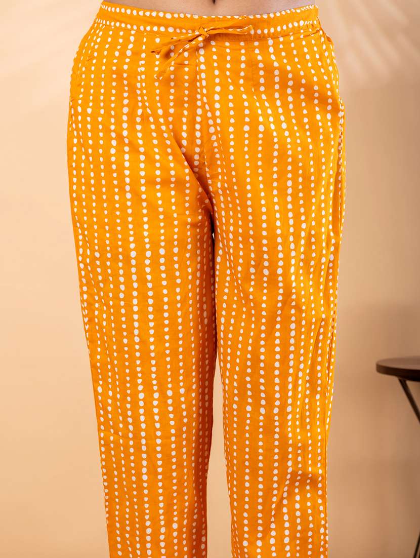 women printed three quarter sleeve kurta pant with dupatta set - 22187412 -  Standard Image - 5