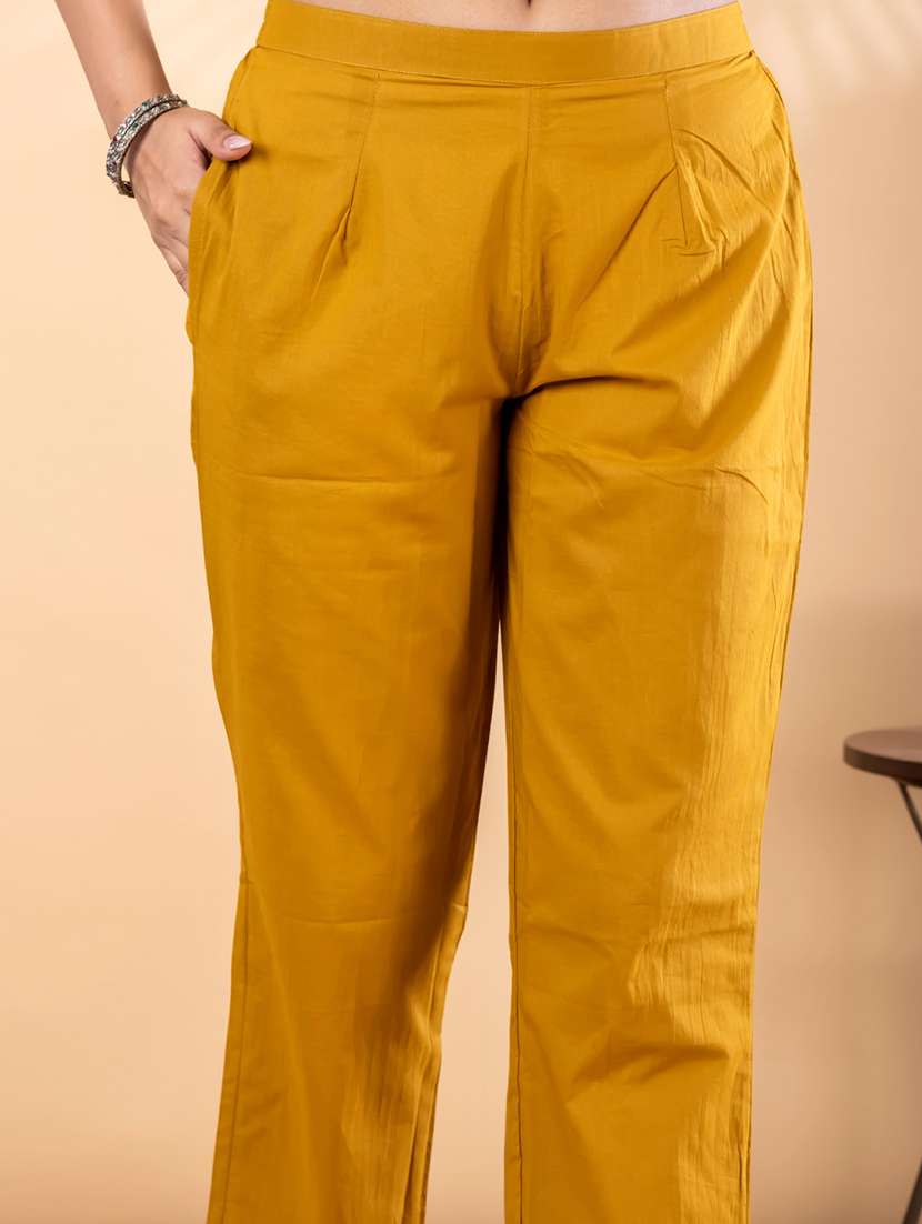 women floral three quarter sleeve kurta pant with dupatta set - 22187429 -  Standard Image - 5