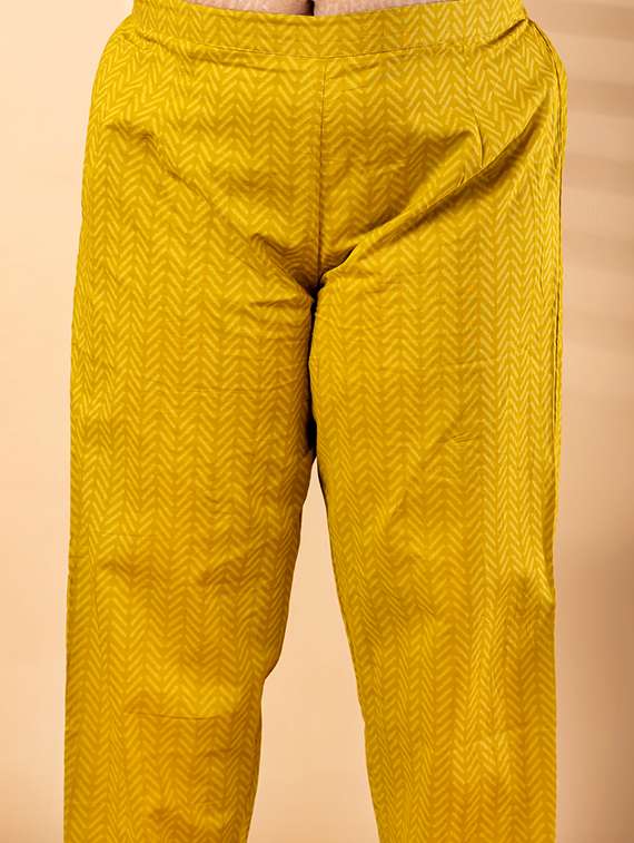 women plus size three quarter sleeve kurta pant with dupatta set - 22187481 -  Standard Image - 5