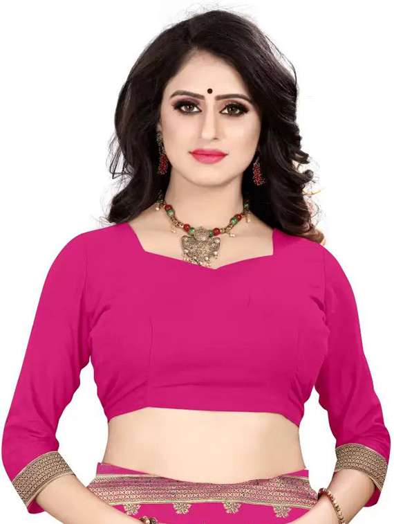 women self design kanjivaram saree with blouse - 22187584 -  Standard Image - 3