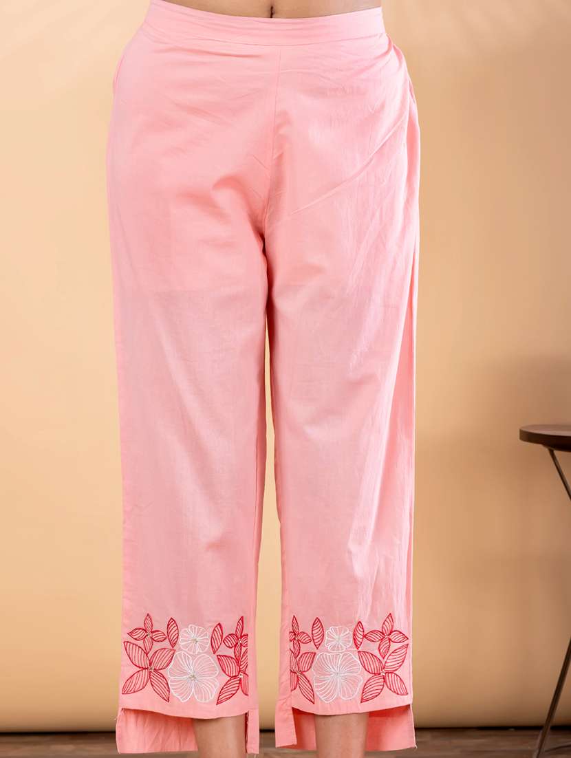 women solid with work long sleeve ethnic co-ord set - 22187635 -  Standard Image - 5