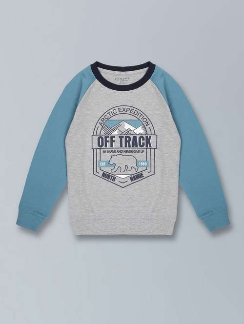 boys printed long sleeve sweatshirt - 22187682 -  Standard Image - 0