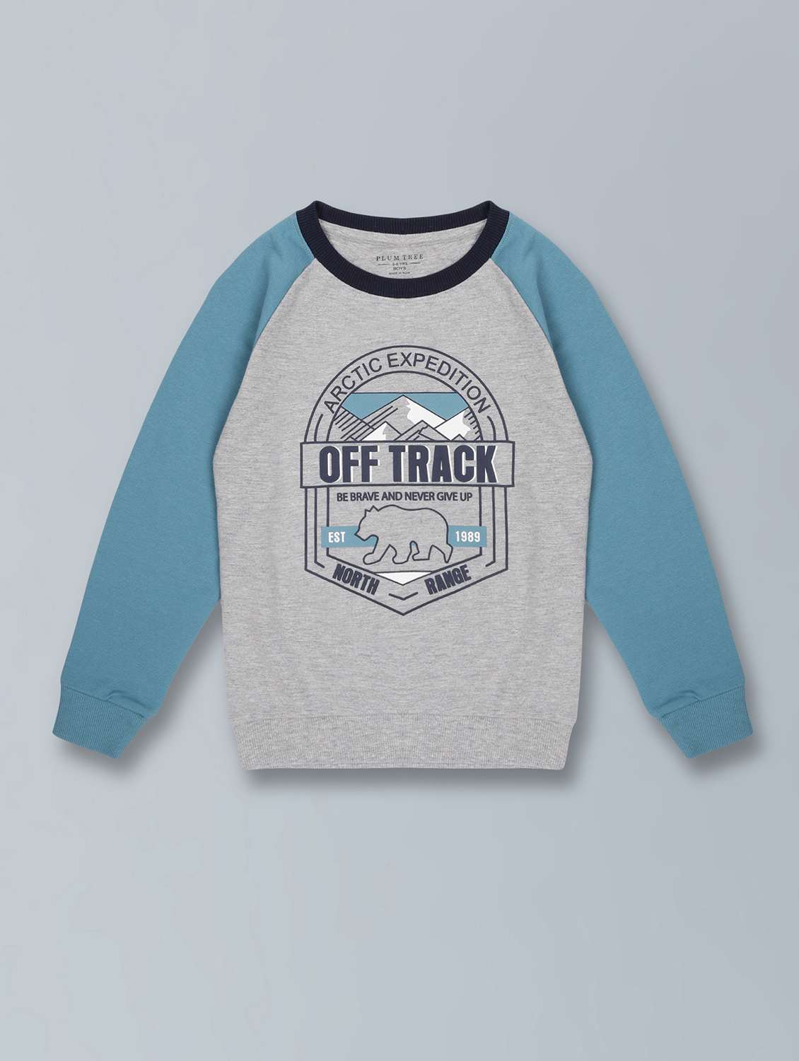 boys printed long sleeve sweatshirt