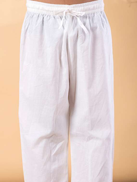 boys printed long sleeve kurta & pyjama set - 22187725 -  Standard Image - 5