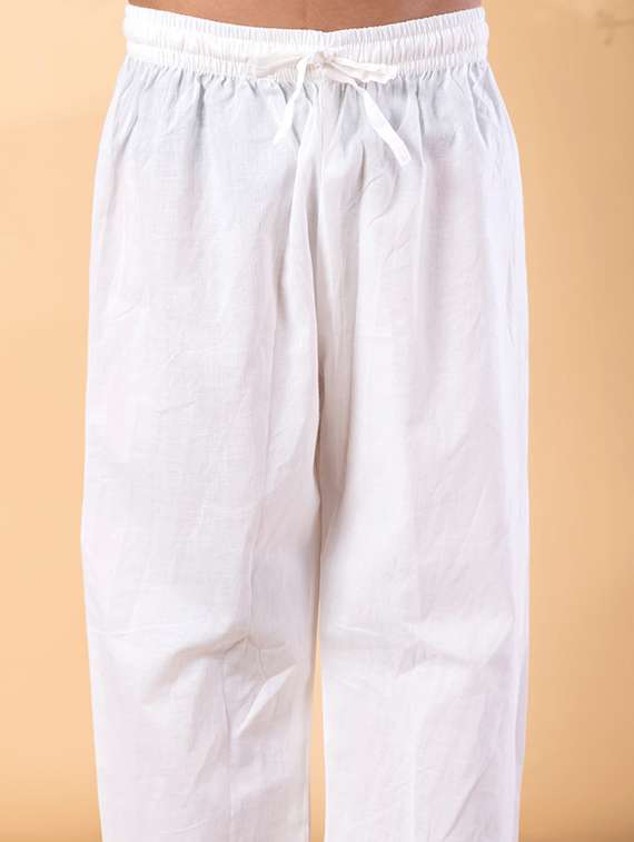 boys printed long sleeve kurta & pyjama set - 22187726 -  Standard Image - 5