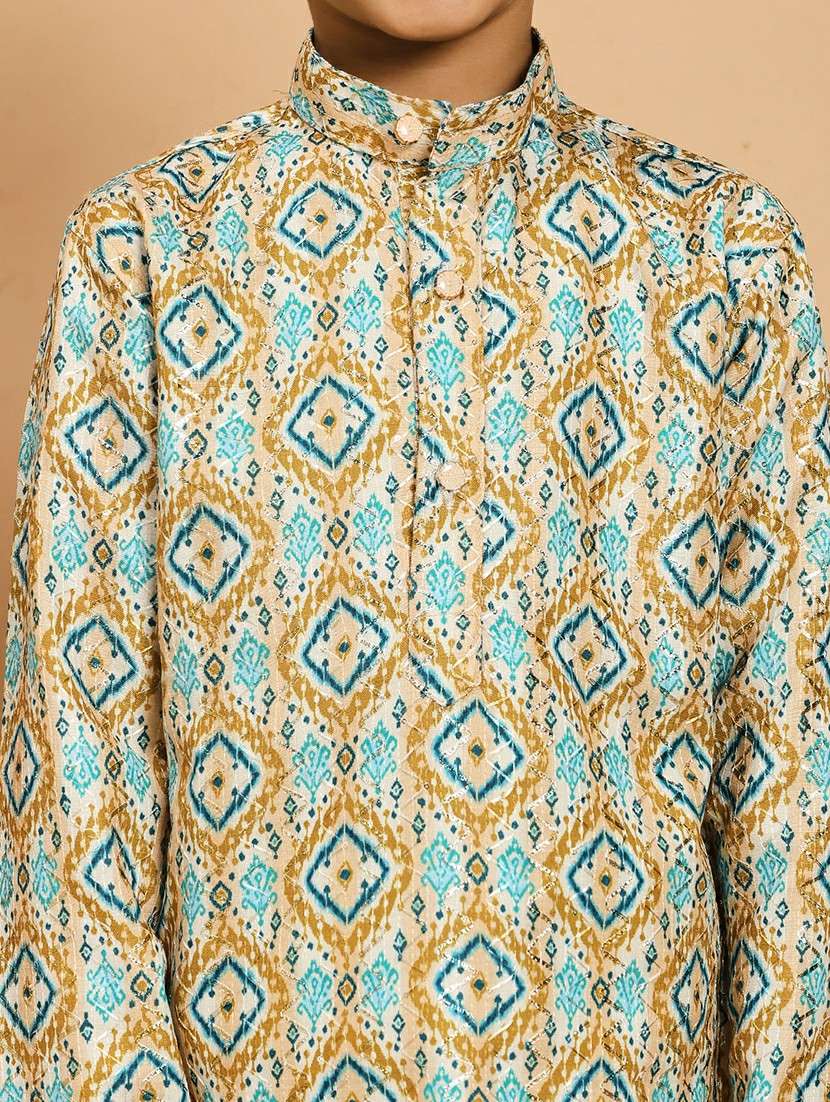 turquoise rayon kurta sets kurtas & set - 22187771 -  Standard Image - 5