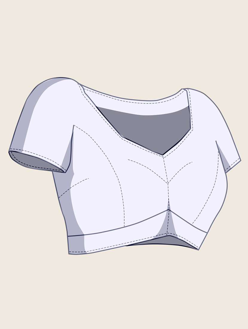 women printed casual wear saree with blouse - 22187837 -  Standard Image - 5