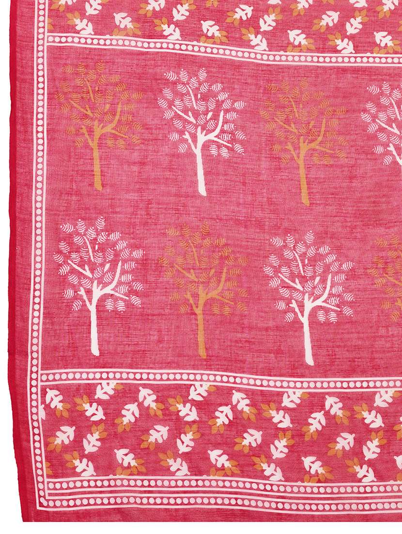 women printed casual wear saree with blouse - 22187849 -  Standard Image - 5