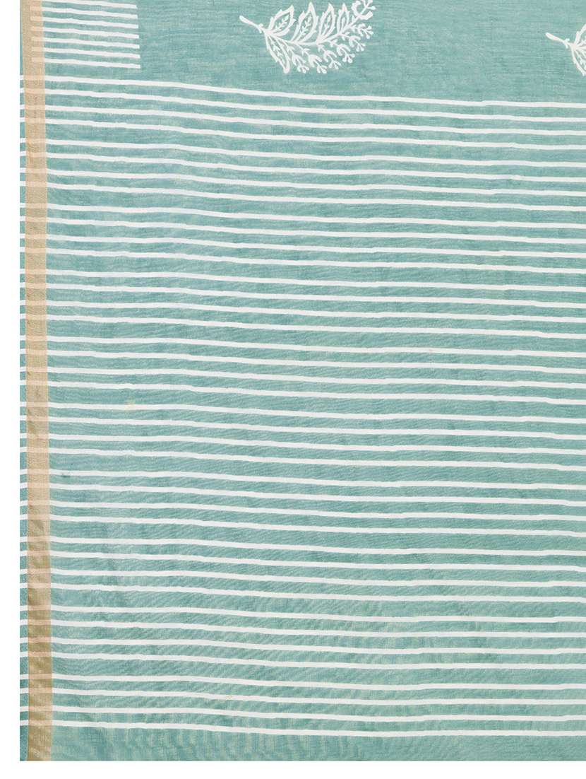 women printed casual wear saree with blouse - 22187851 -  Standard Image - 5