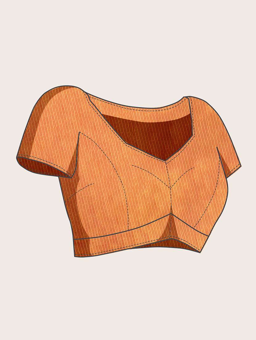 women self design bordered saree with blouse - 22187914 -  Standard Image - 3