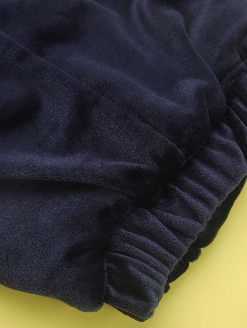 kids striped long sleeve winterwear full length set - 22217059 -  Standard Image - 3