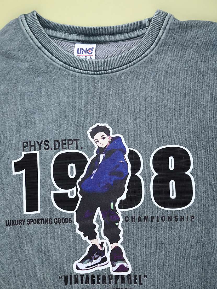 kids printed shorts co-ord set - 22217090 -  Standard Image - 3