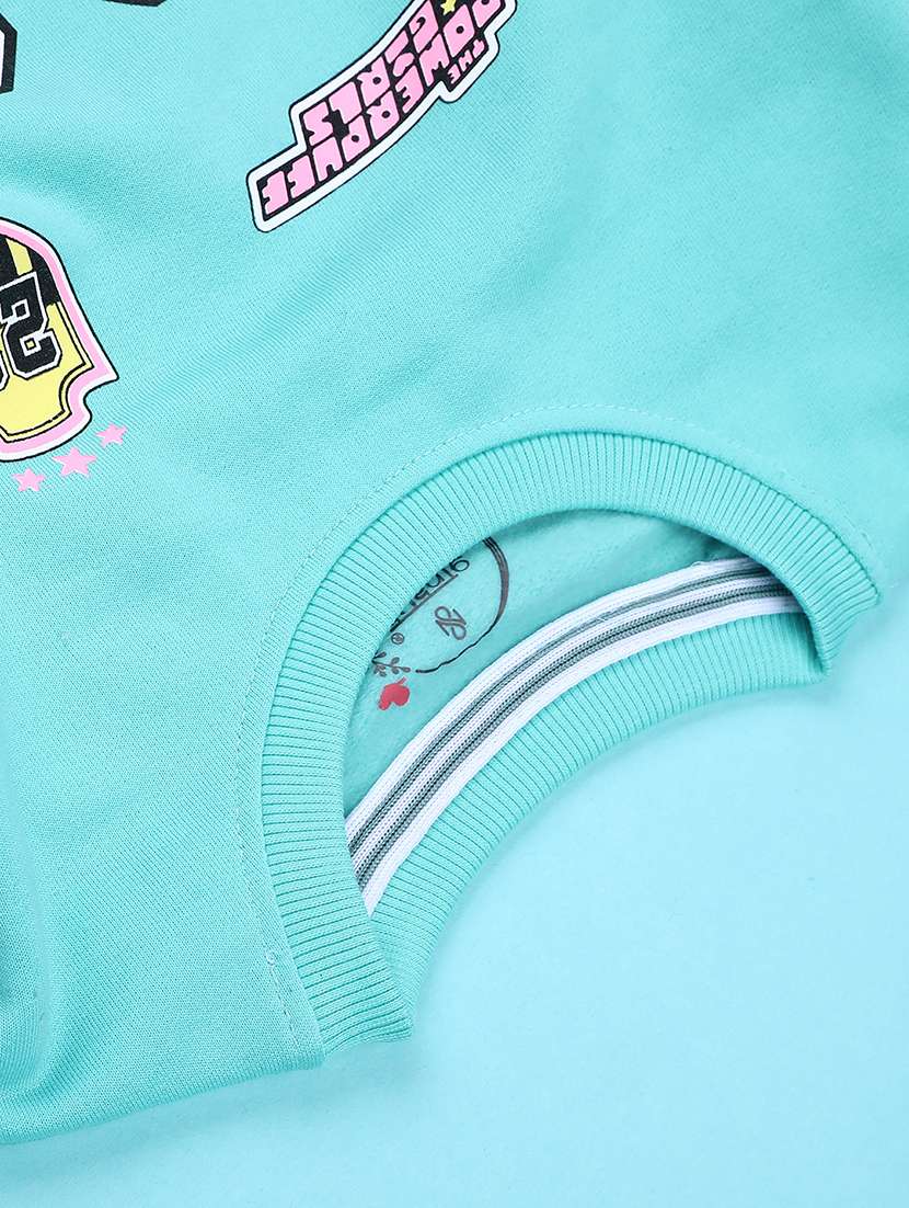 girls typographic long sleeve sweatshirt - 22217163 -  Standard Image - 3