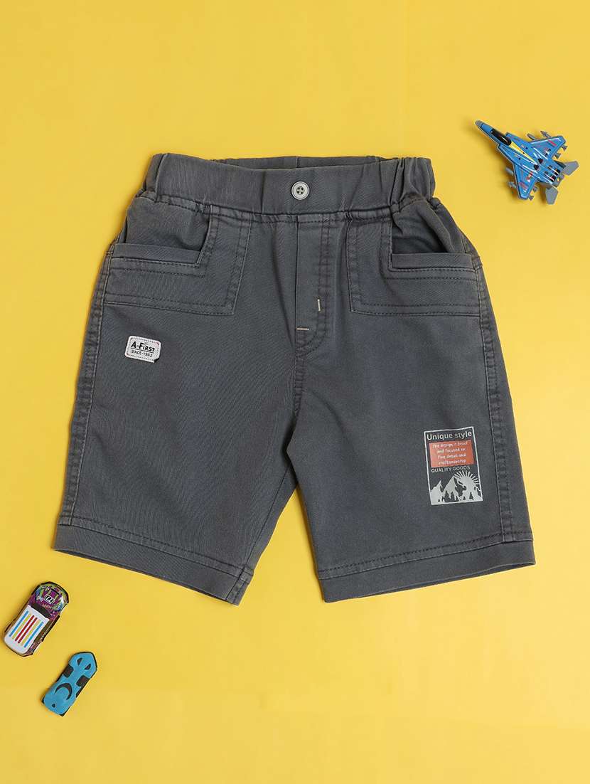 boys printed t-shirt & shorts co-ords set - 22217245 -  Standard Image - 3