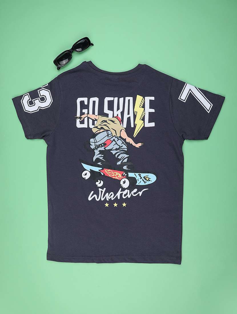boys printed short sleeve t-shirt