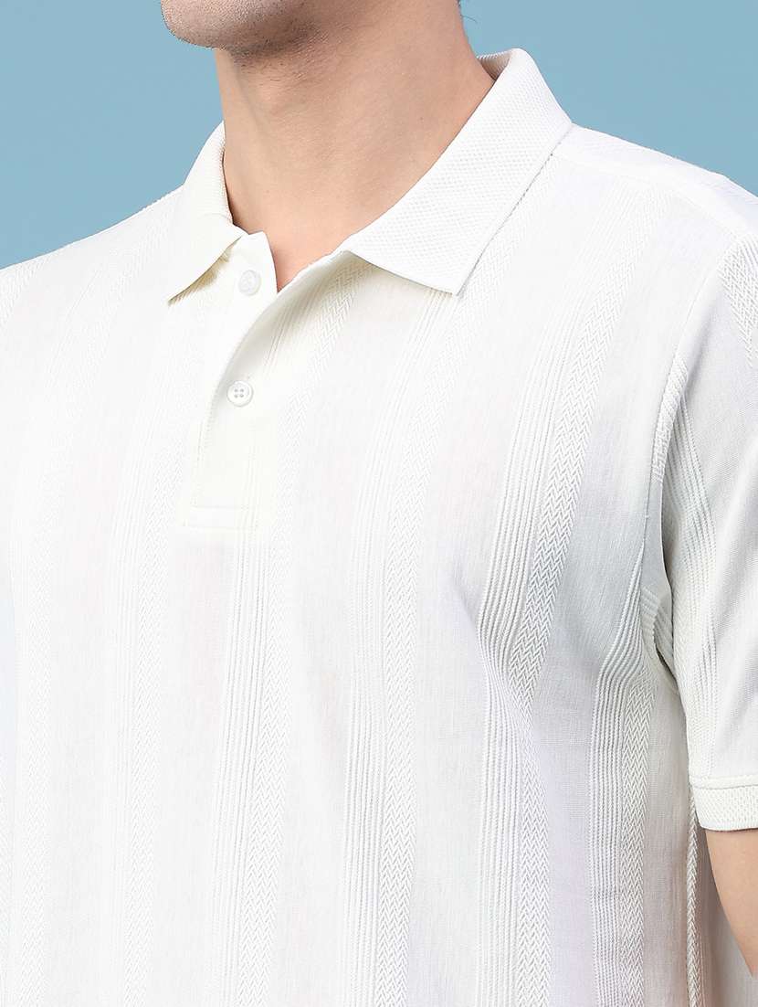 men self design short sleeve regular fit polo t-shirt - 22217305 -  Standard Image - 3