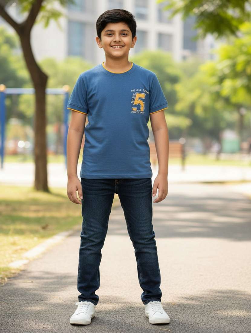 boys printed short sleeve t-shirt