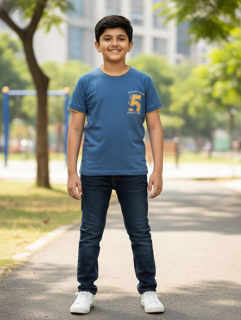 boys printed short sleeve t-shirt