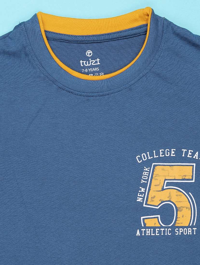 Boys Printed Short Sleeve T-shirt - 22217310 -  Standard Image - 3