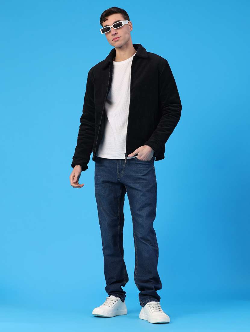 men solid long sleeve casual jacket - 22217372 -  Standard Image - 5