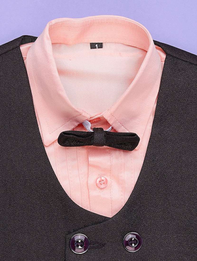 maroon cotton suit set jackets & coat - 22217380 -  Standard Image - 3