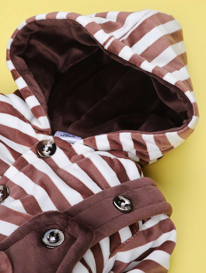 girls striped long sleeve winterwear dungaree set - 22217598 -  Standard Image - 3