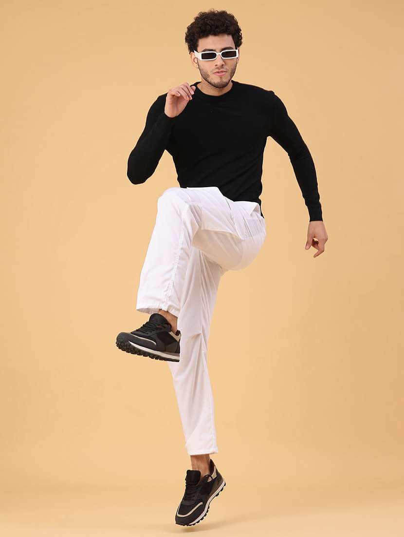 men self design long sleeve regular fit pullover  - 22217648 -  Standard Image - 5