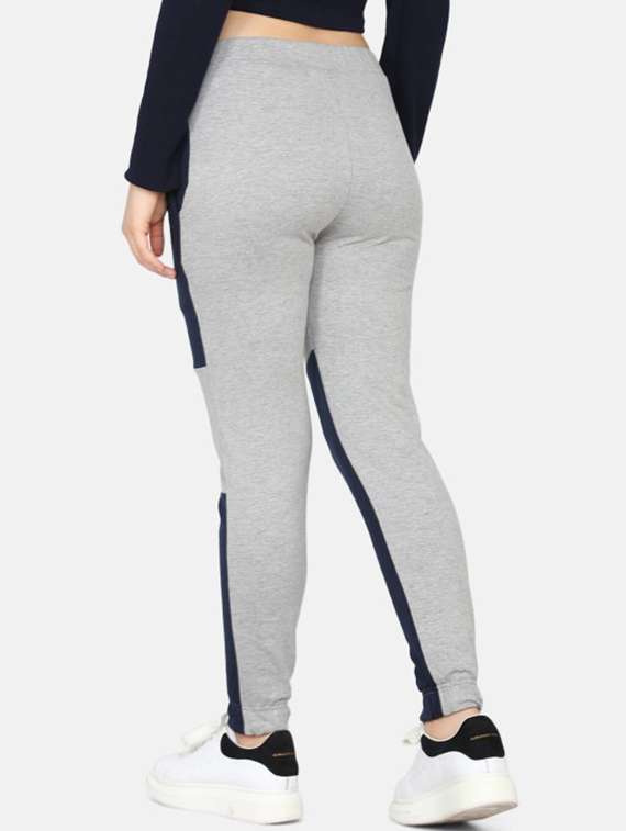 women color blocked mid rise jogger - 22217725 -  Standard Image - 3