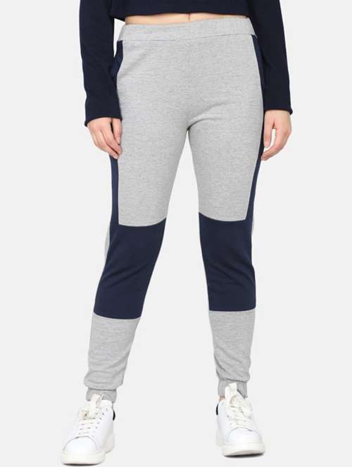 women color blocked mid rise jogger - 22217727 -  Standard Image - 0