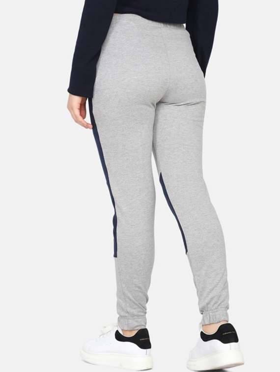 women color blocked mid rise jogger - 22217727 -  Standard Image - 3