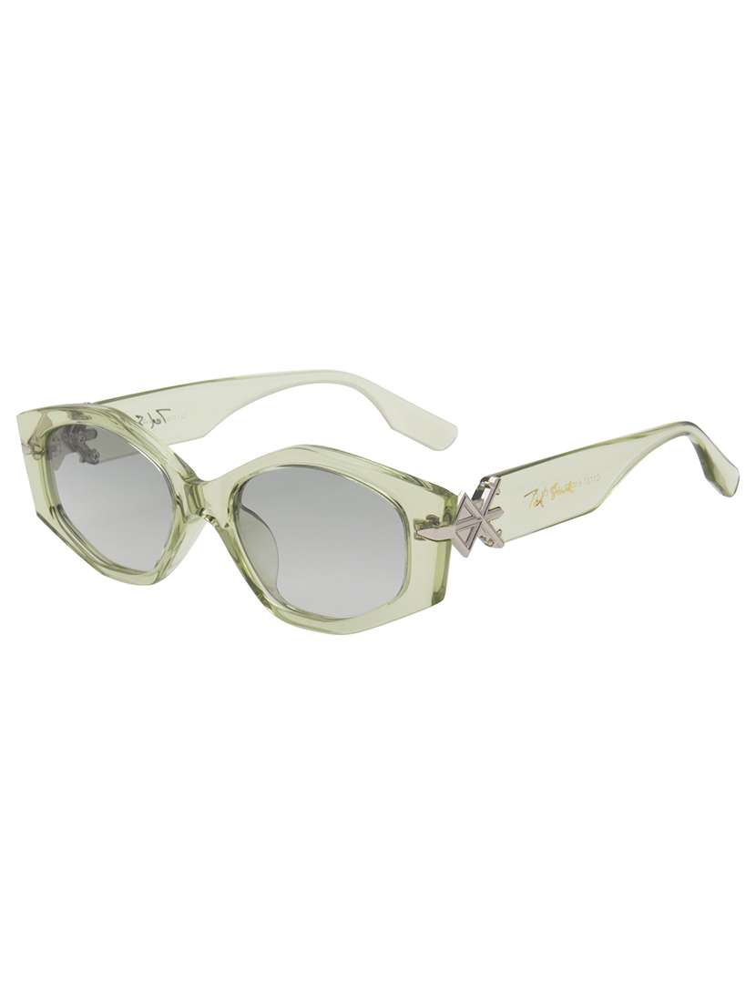ted smith  women oval frame sunglasses - 22217802 -  Standard Image - 3