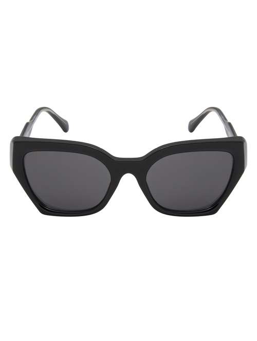 ted smith  women cat-eye sunglasses i 100% uv protection i grey colour lens - 22217817 -  Standard Image - 0