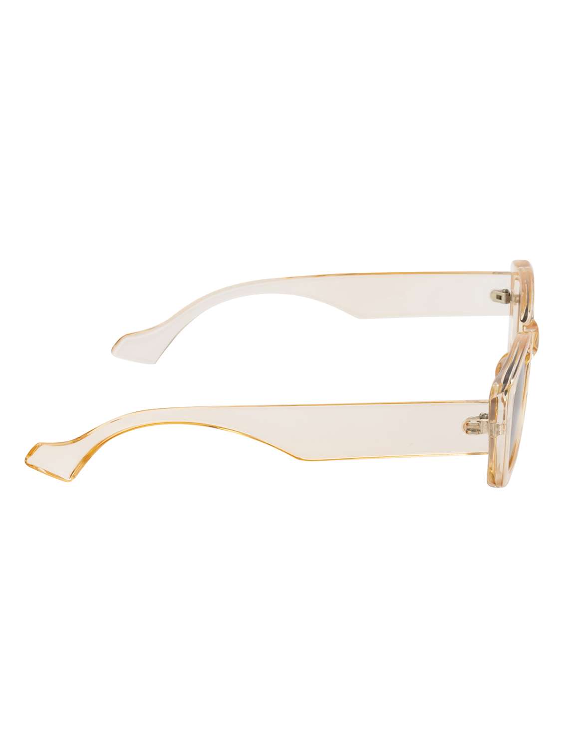 ted smith unisex rectangle sunglasses i 100% uv protection  i  brown graded colour lens - 22217848 -  Standard Image - 3