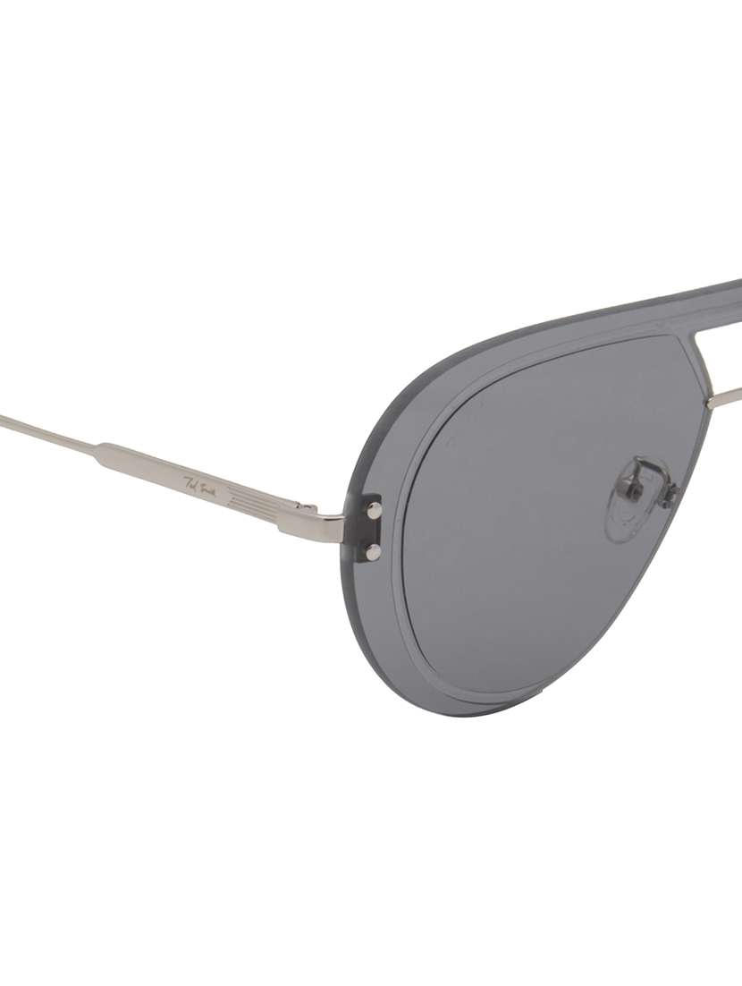ted smith unisex aviator sunglasses i 100% uv protection  i  grey colour lens - 22217852 -  Standard Image - 5