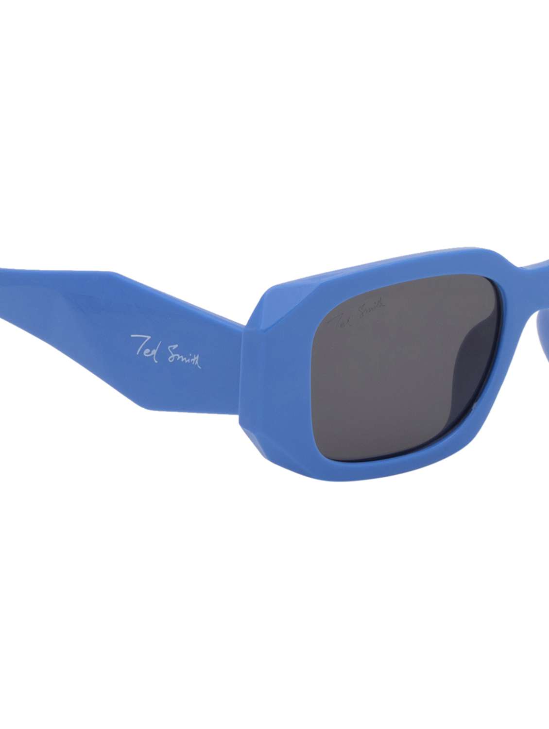 ted smith unisex square sunglasses i 100% uv protection  i  grey colour lens - 22217877 -  Standard Image - 5