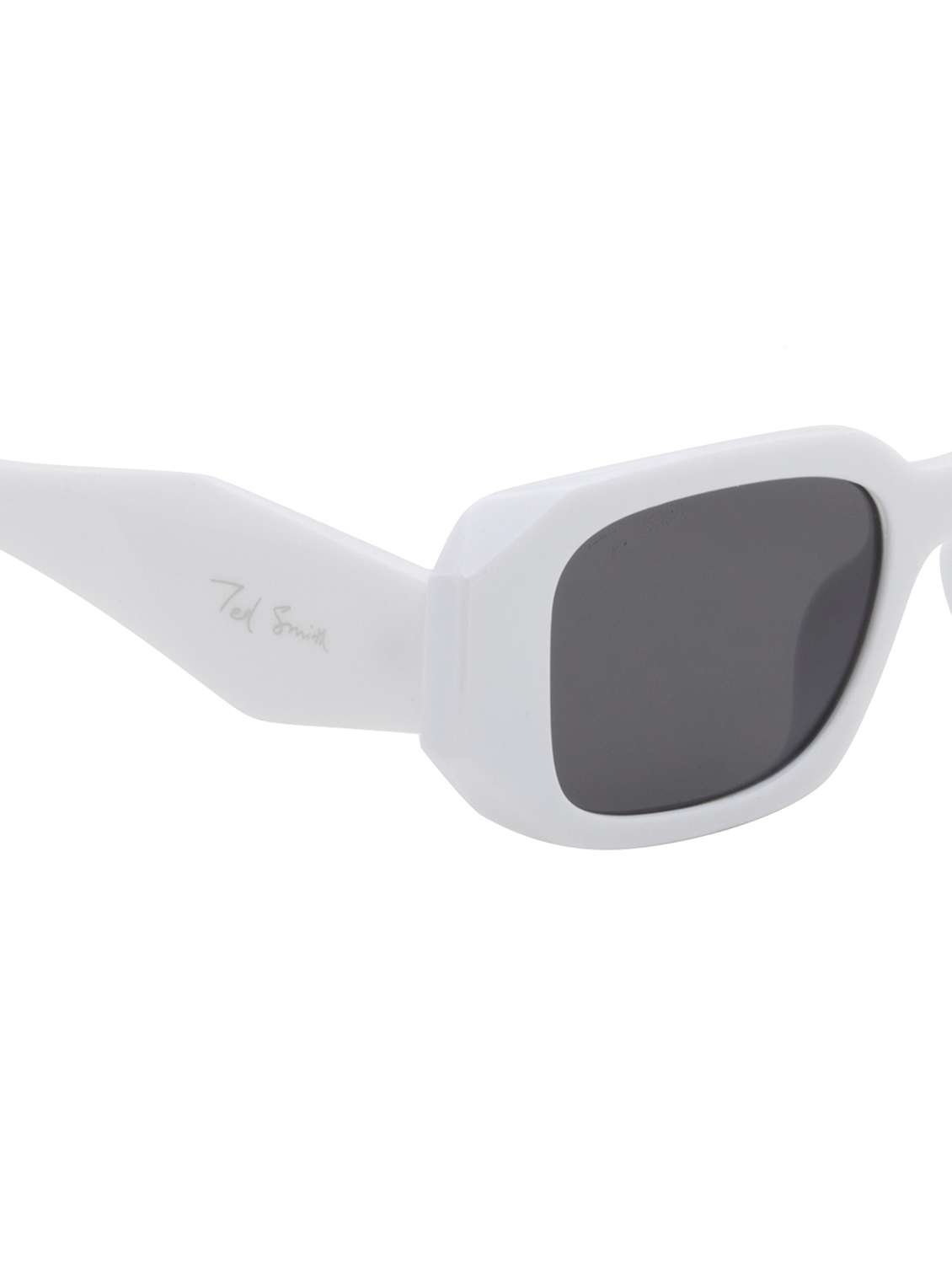 Ted Smith Unisex Square Sunglasses I 100% Uv Protection I Grey Colour Lens - 22217878 -  Standard Image - 5